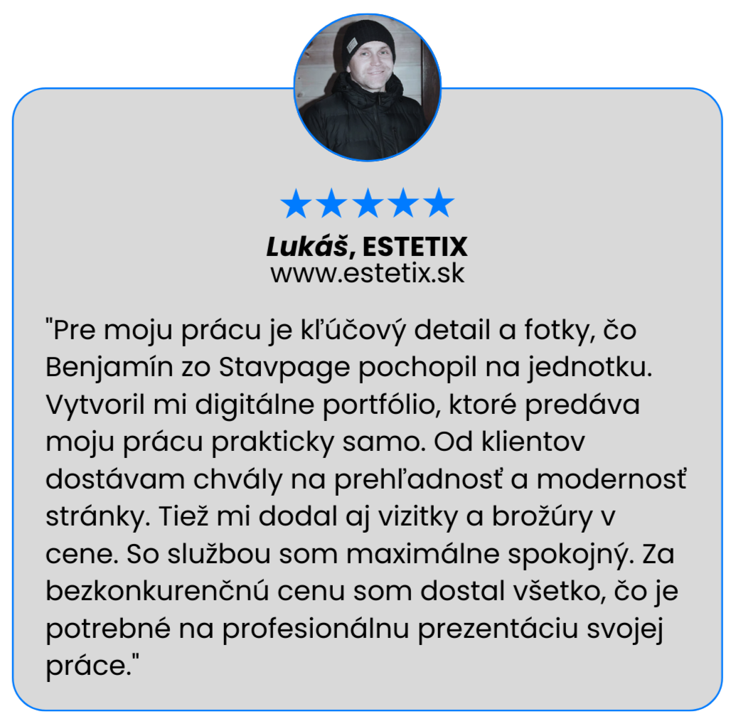 StavPage, unizem recenzia stavpage