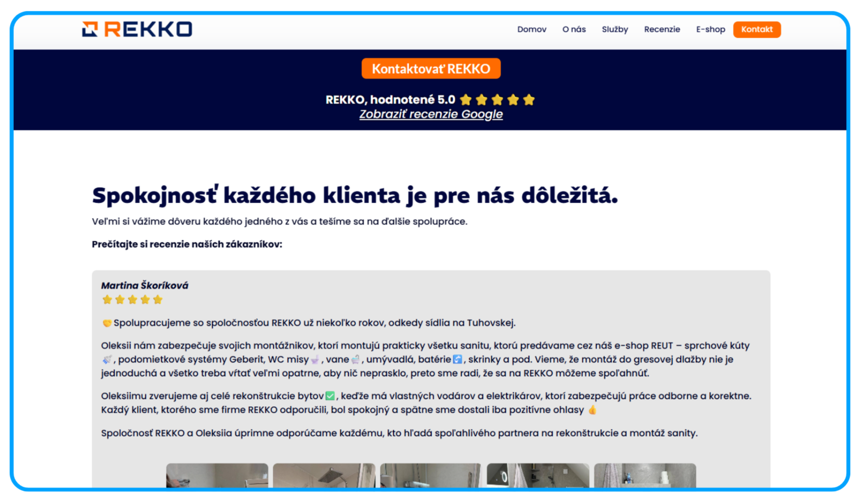 Google recenzie